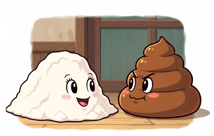 변비로 부터 해방된 모습