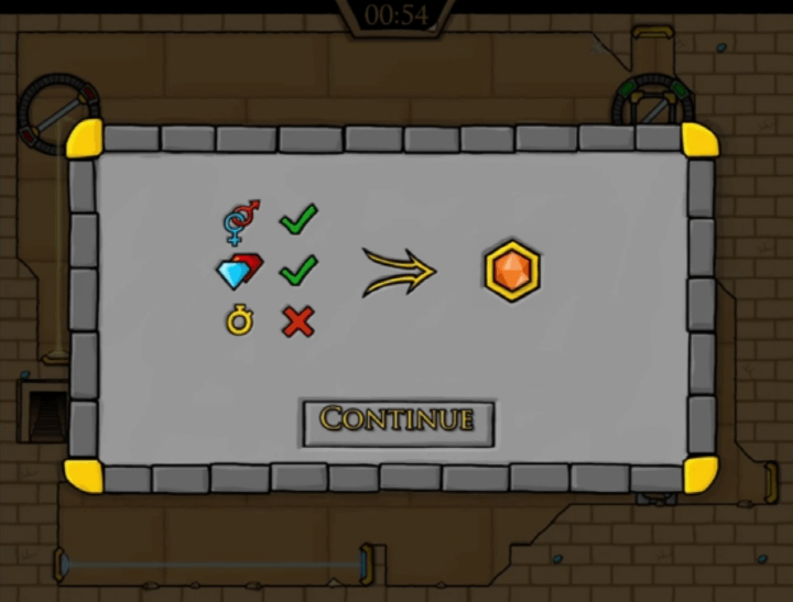 2인용-물불게임-라이트템플-종료-화면