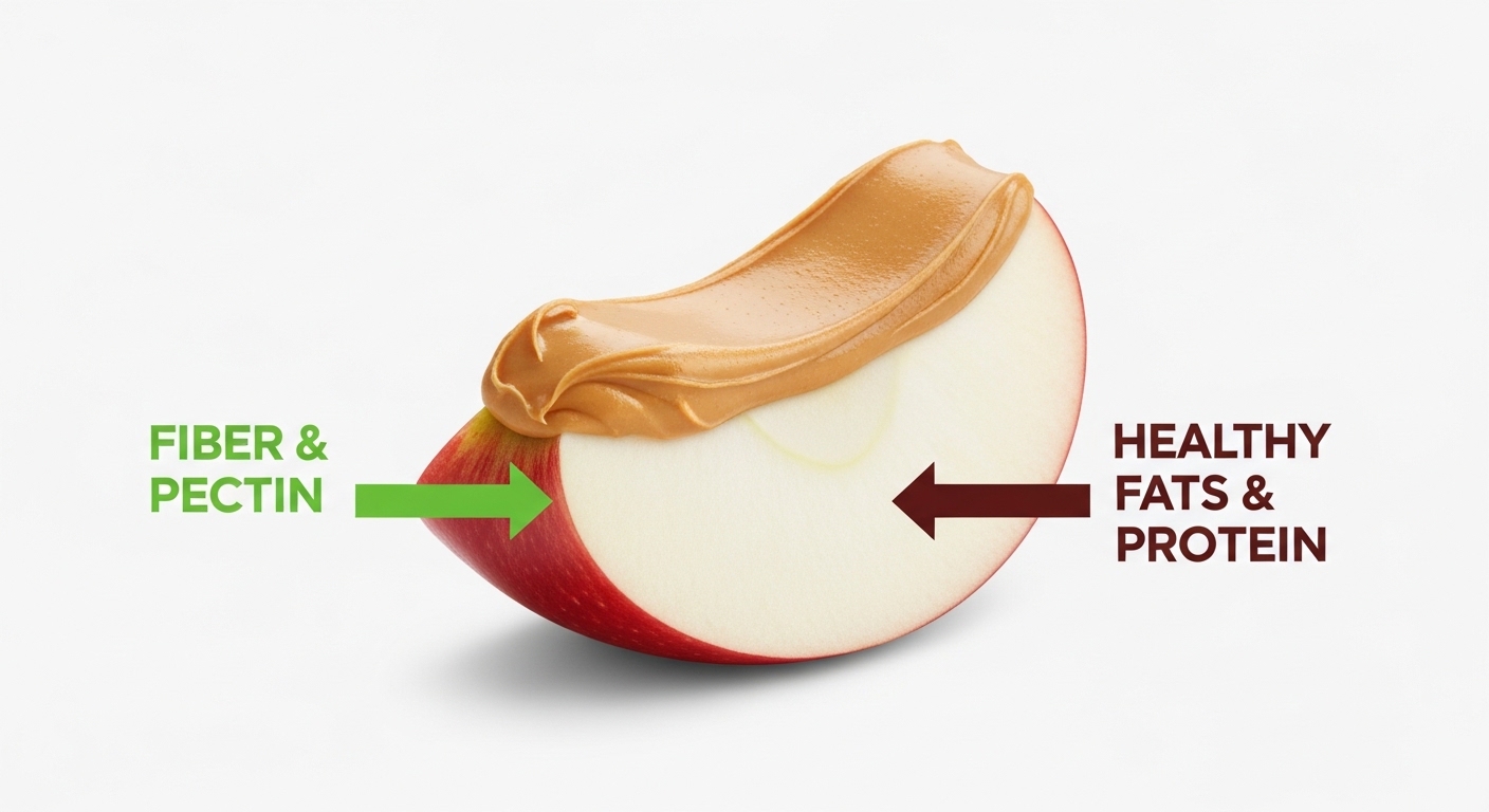 사과땅콩버터효능심장건강