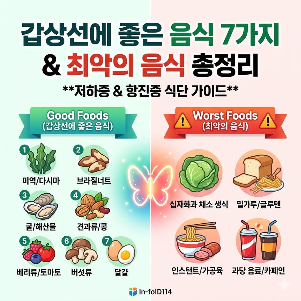 갑상선에 좋은 음식