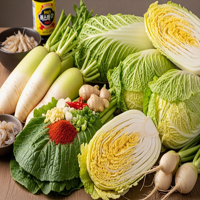 절임배추로 20kg 김장 쉽게 담그기