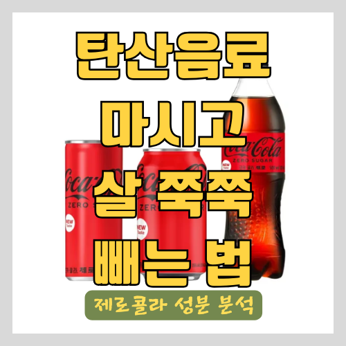 제로콜라 성분 의학적 분석 및 다이어트에 좋은 음료 제조 하는법 썸네일
