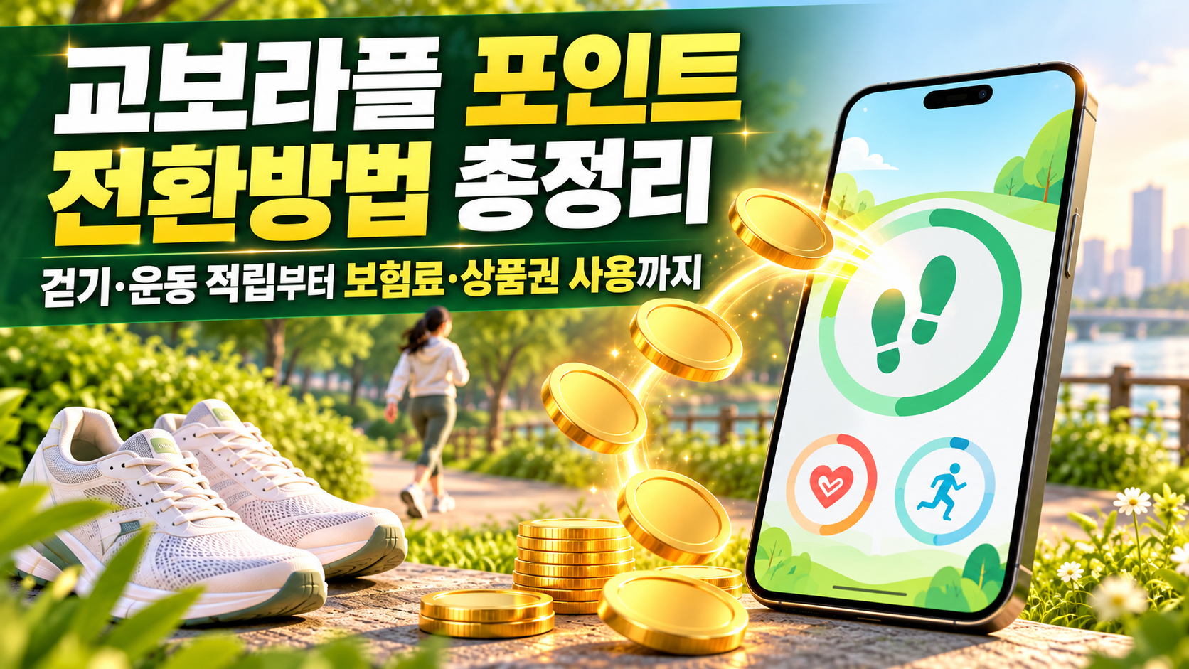 교보라플 포인트 전환방법 총정리|걷기·운동 적립부터 보험료·상품권 사용까지 관련 사진