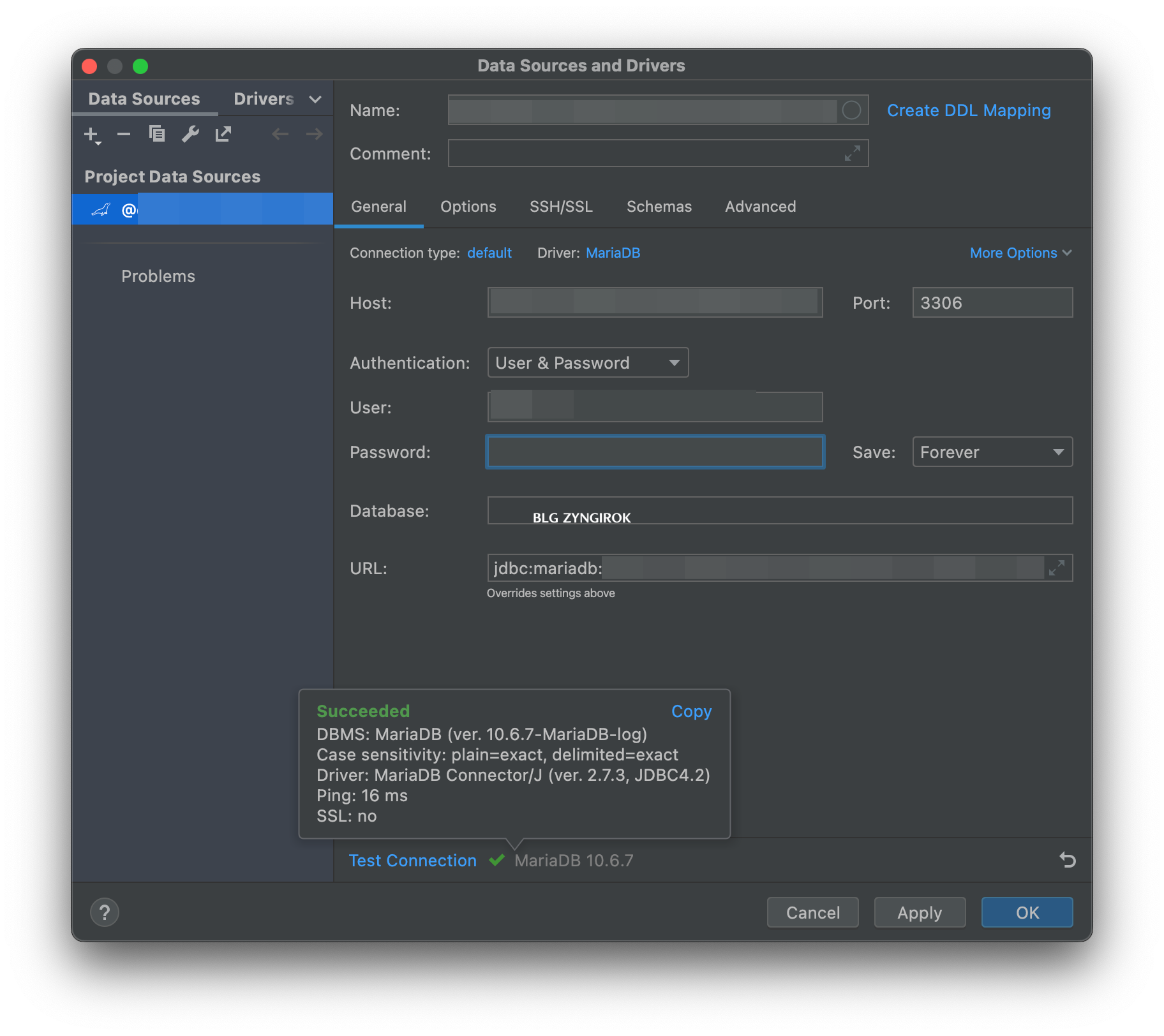 테스트커넥션을-시도해-성공메시지를-받았다.