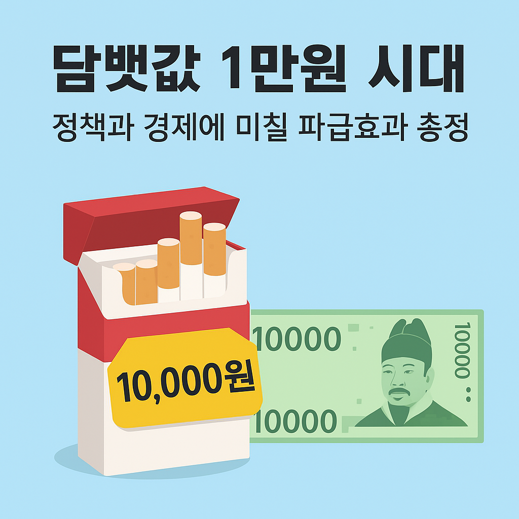 담뱃값 1만원 시대
