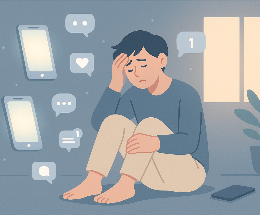 꾸준한 SNS 사용은 우리의 감정, 사고, 행동 패턴을 변화에 대해