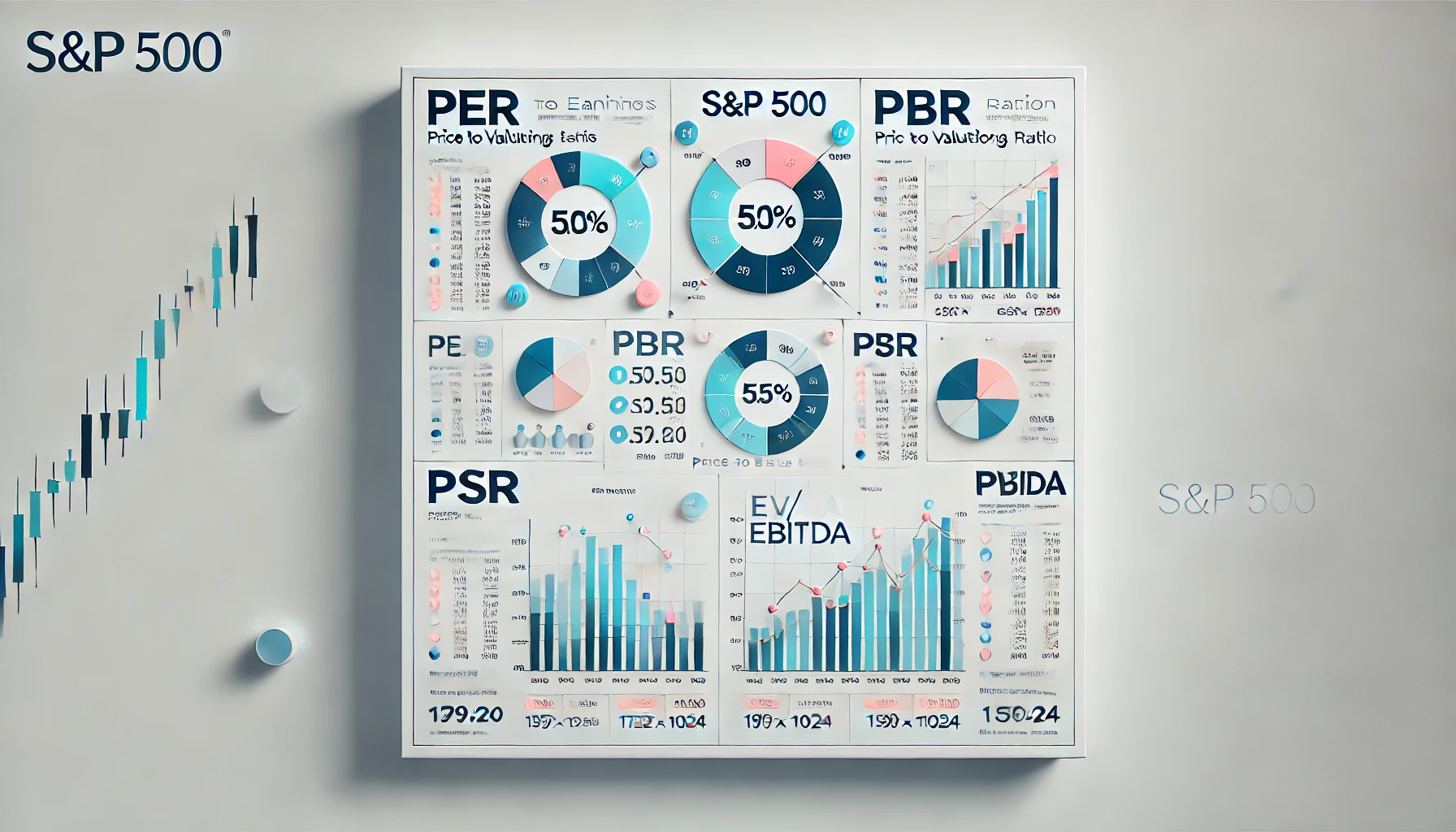 S&amp;P 500 주요 밸류에이션 지표 비교