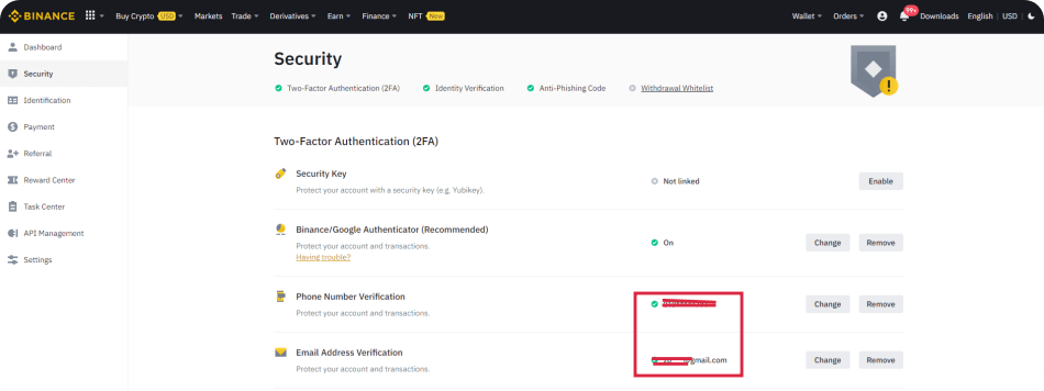 바이낸스-신원정보-확인