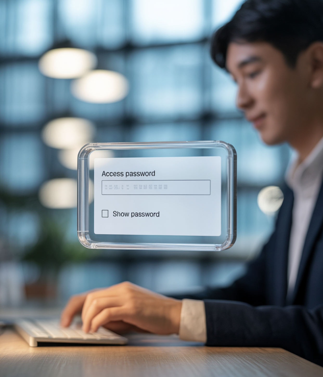 마지막 열쇠, '암호 보기'와 본인 인증