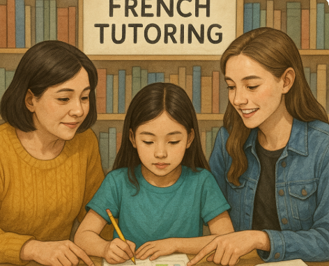 캐나다 초등학교 숙제 도와주는 방법, 도서관, 학생, tutor