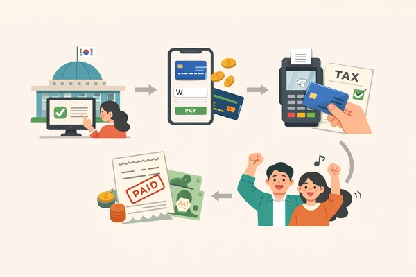 종합소득세 카드납부 방법과 결제 절차 안내5