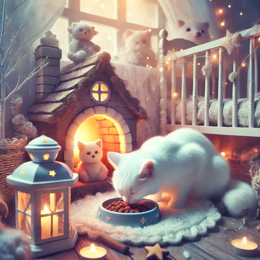 흰 고양이 꿈 해몽