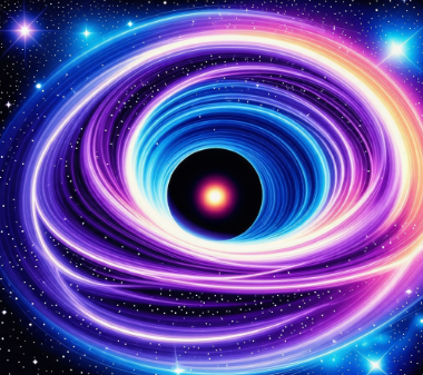 인공 블랙홀 이미지