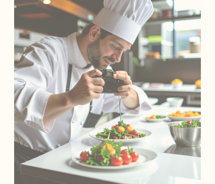 사진찍는 셰프