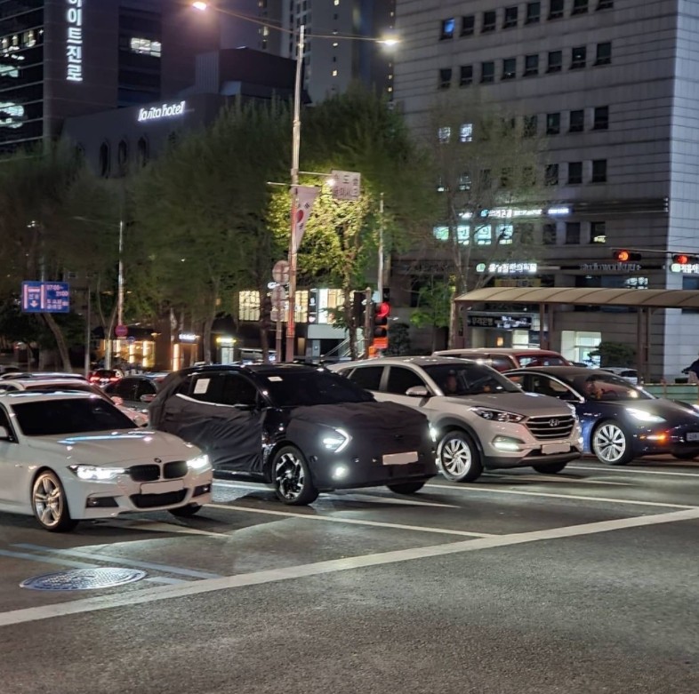 스포티지 풀체인지 스파이샷