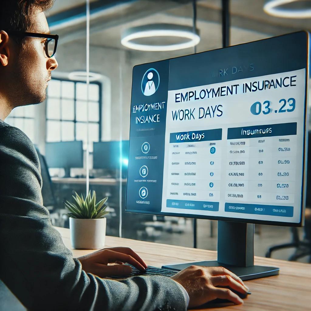 고용보험 일수