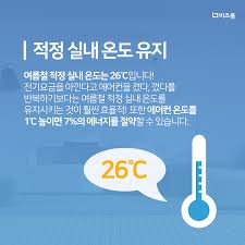 여름철 전기 절약 팁 안내