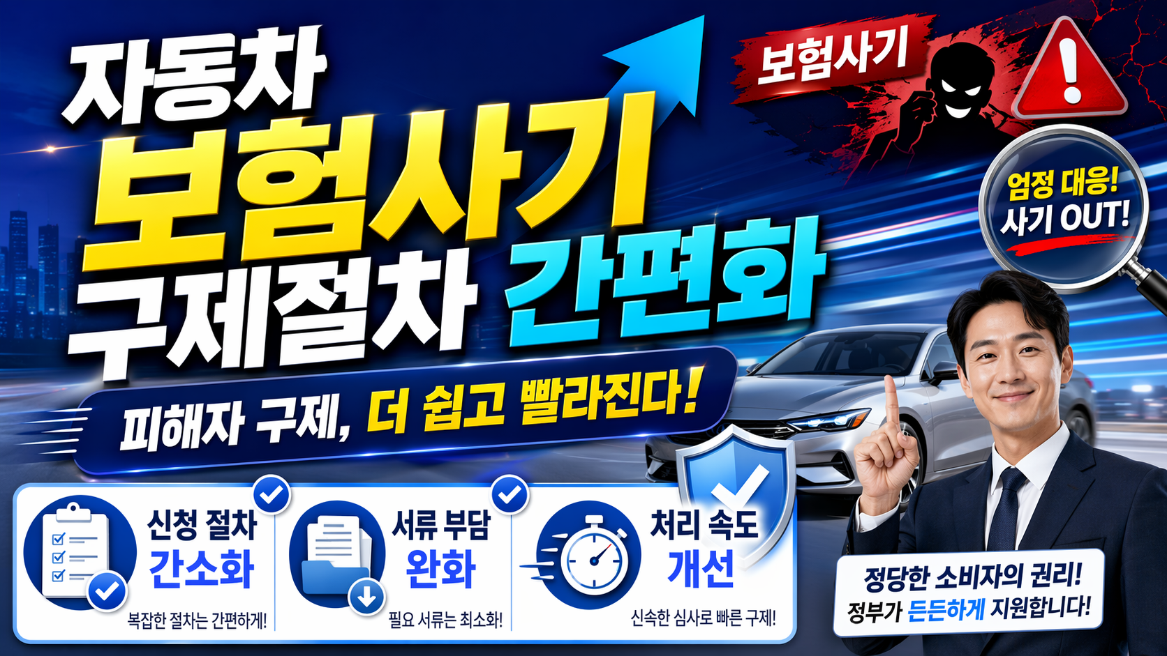 자동차 보험사기 구제절차 간편화, 무엇이 달라졌나