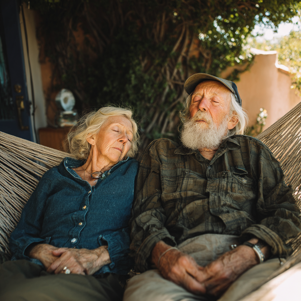 비과세종합저축으로 절세 혜택을 누리며 노후를 즐기는 시니어 부부 이미지