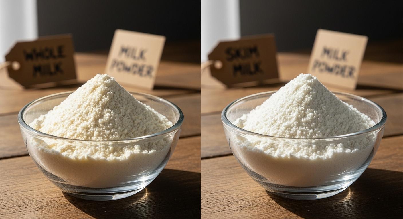 전지분유와 탈지분유 차이