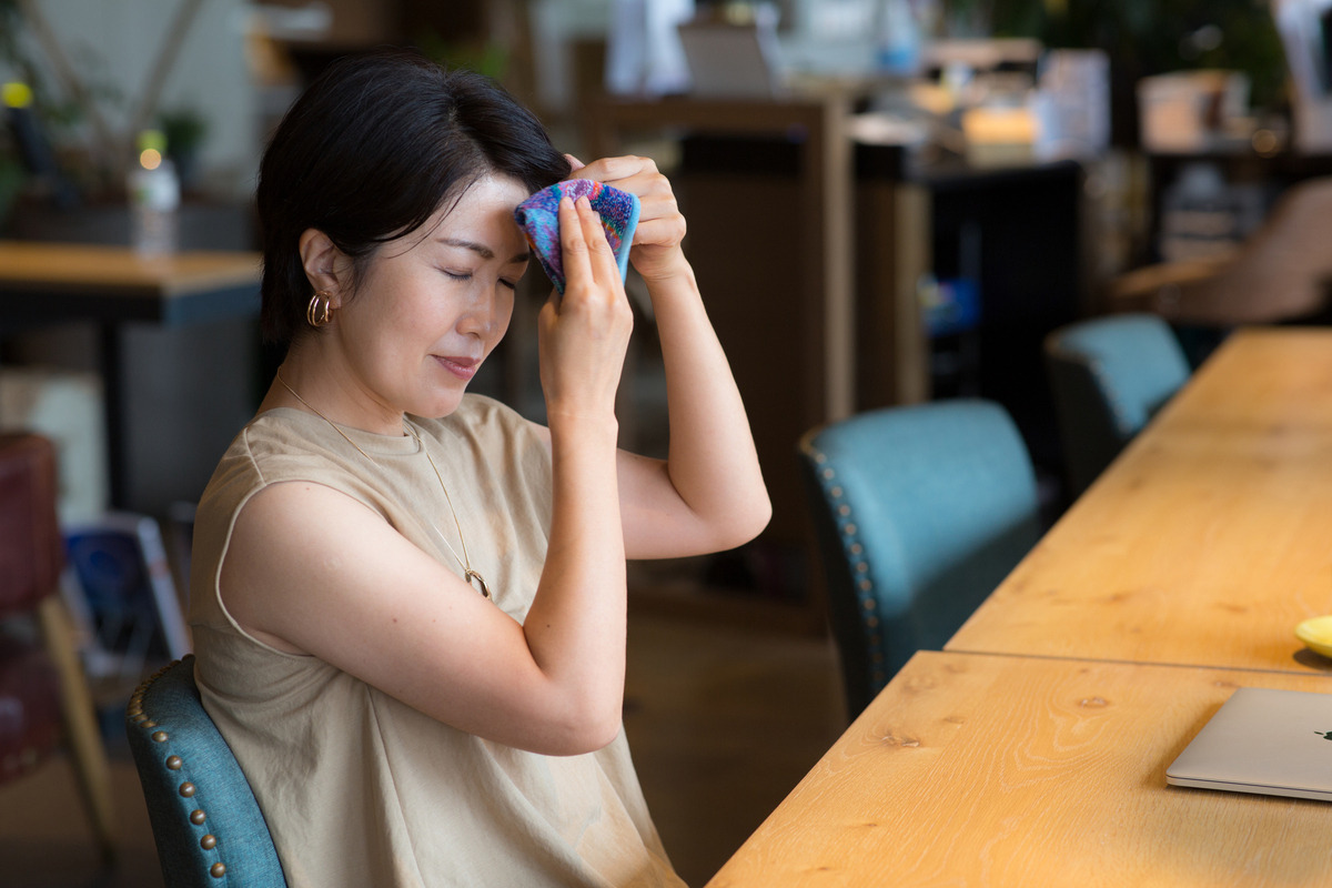 얼굴에 땀이 많이 나는 이유