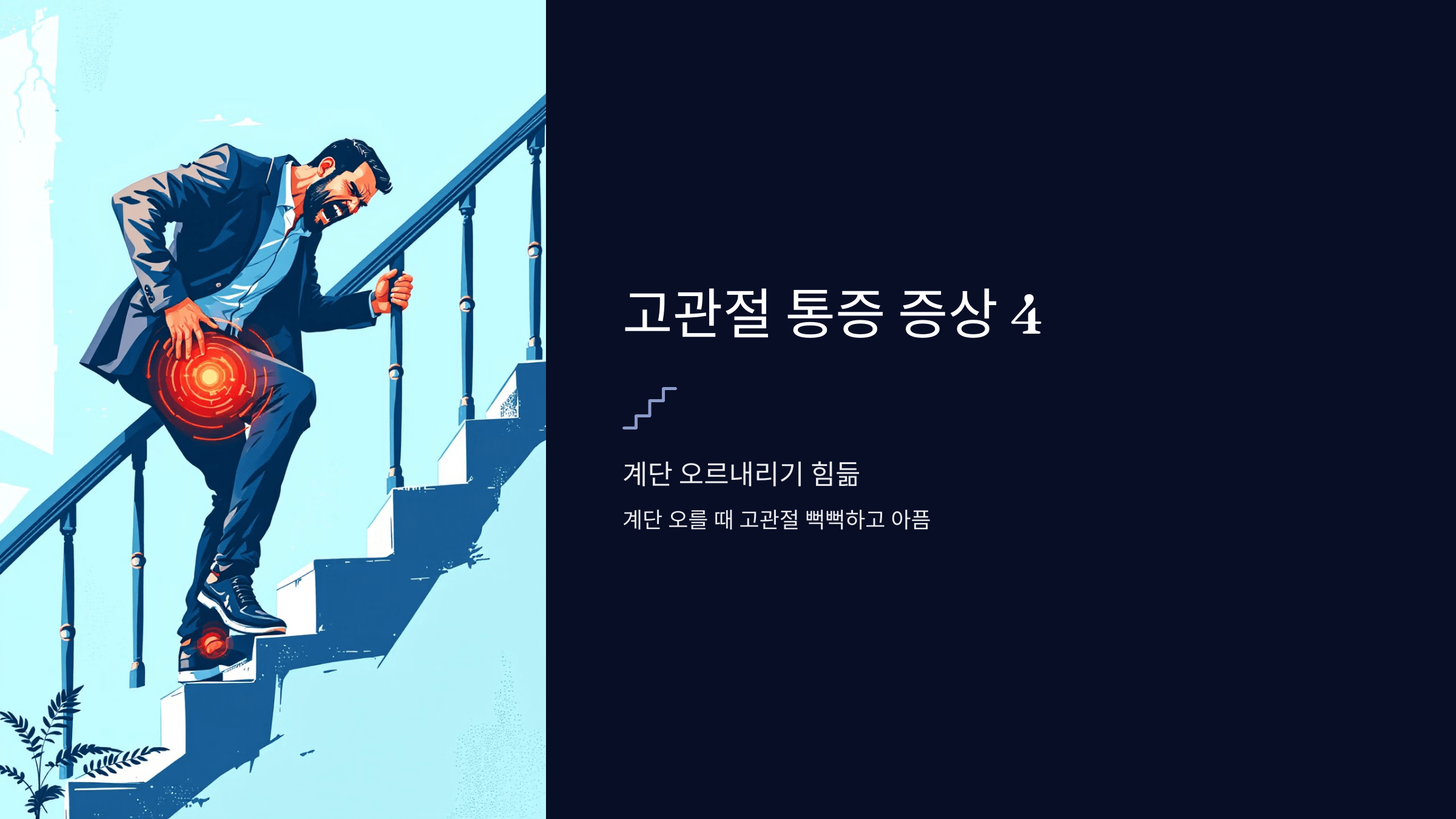 고관절 통증과 관련된 사진입니다.