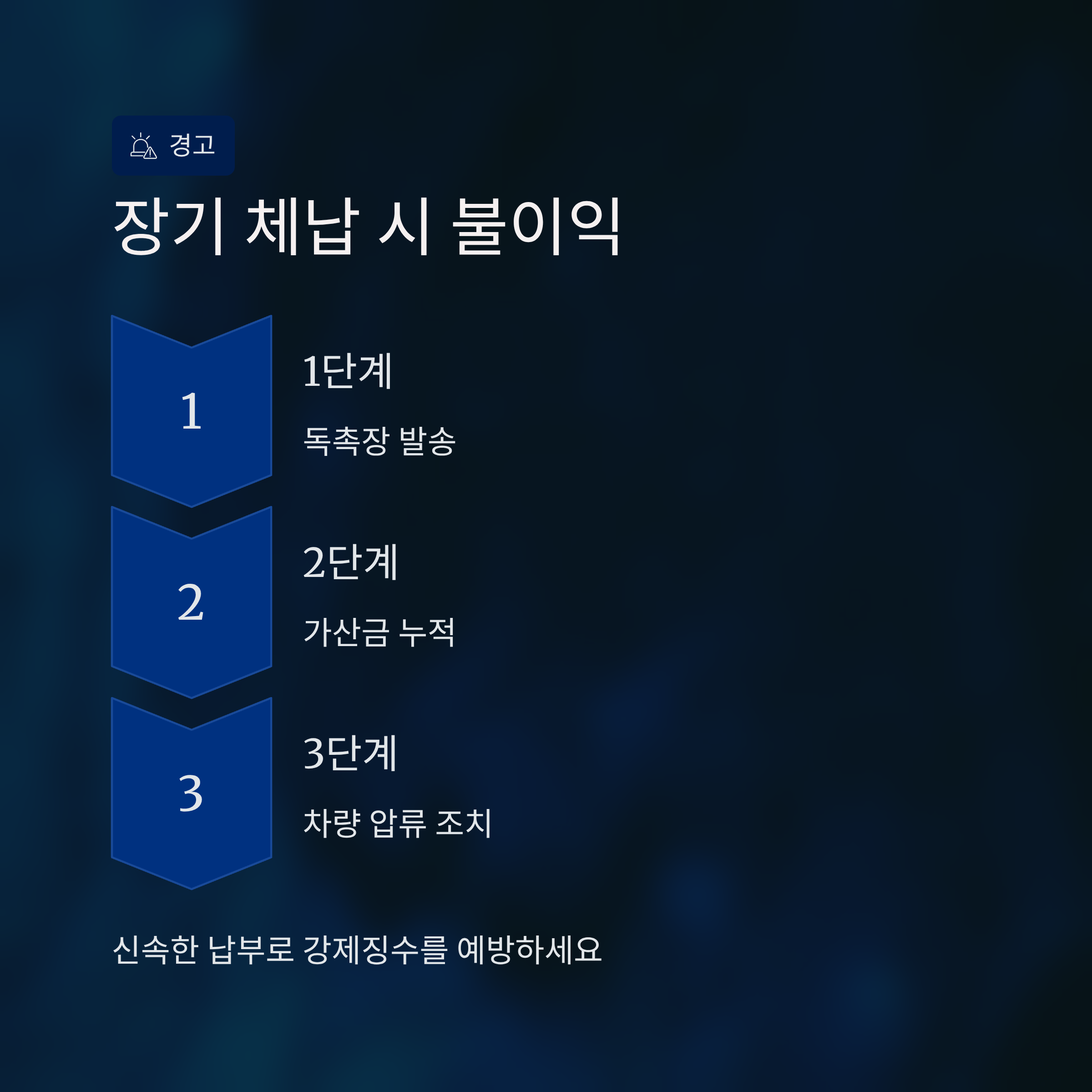고속도로 하이패스 미납