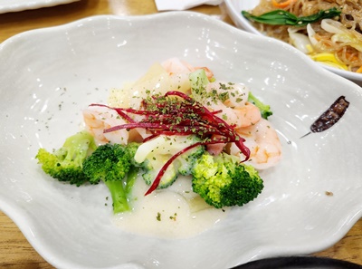 한강한정식크림새우