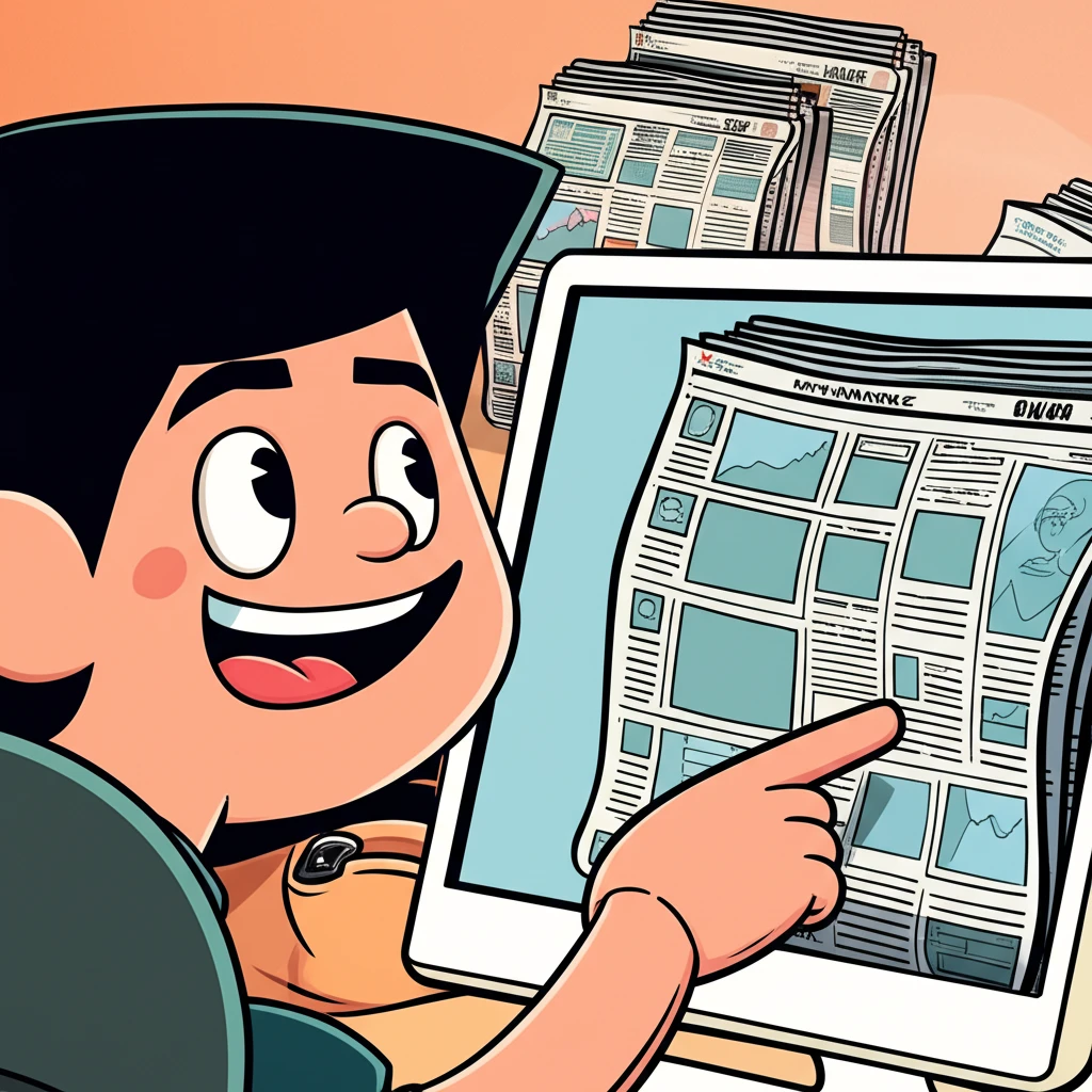 부산 교차로 종이신문 그대로보기와 통..