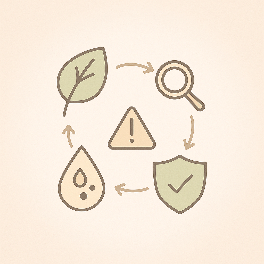 로컬 채소 농가가 매일 점검하는 병충해 조기징후 관찰법