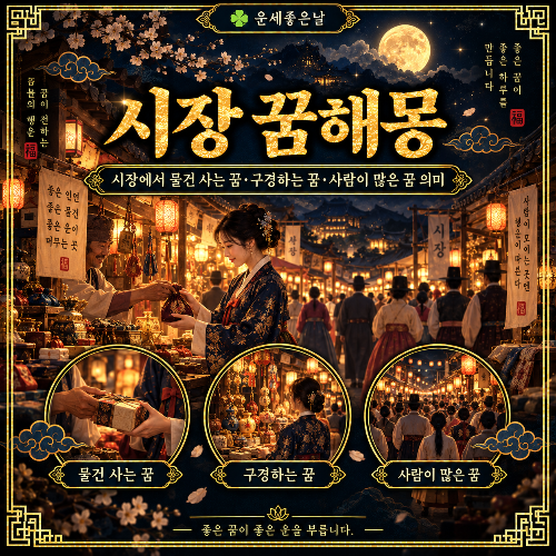 시장_꿈해몽