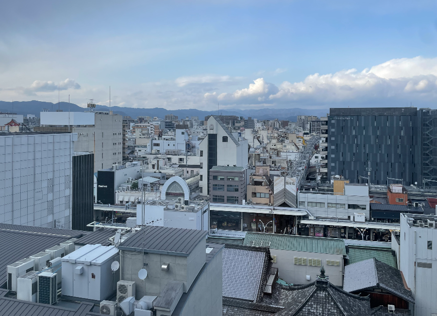 테라마치 거리 원경2