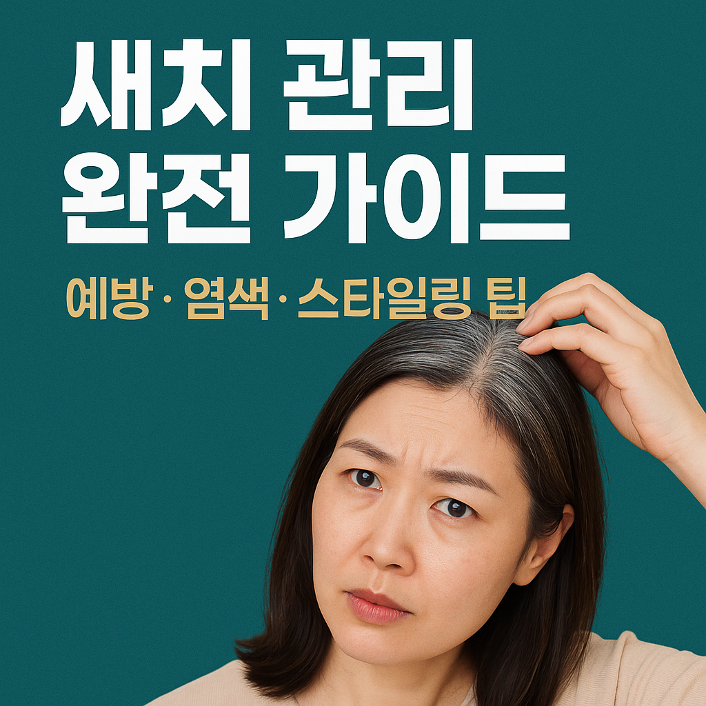 새치 관리 완전 가이드