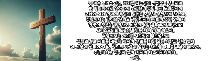 천주교 평신도 사도직을 위한 기도