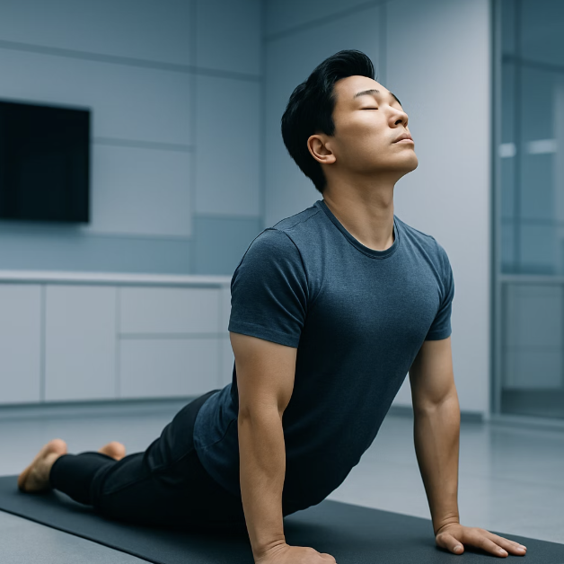 요가 &lsquo;코브라 자세&rsquo;&amp;#44; 척추를 괴롭히는 시간