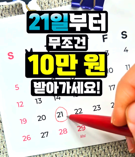 민생 회복 생활안정 지원금