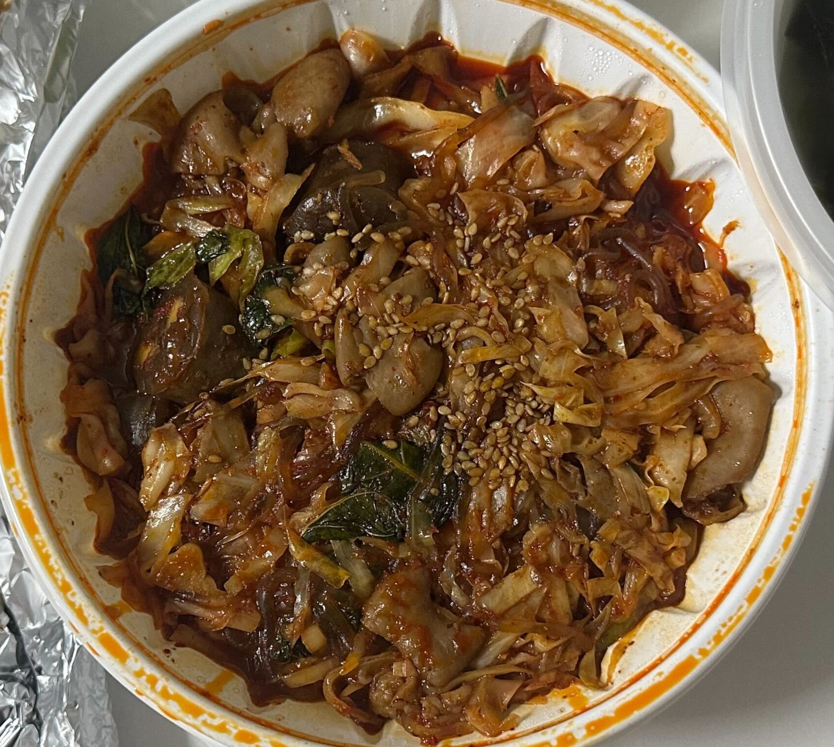 순대곱창 먹기 전