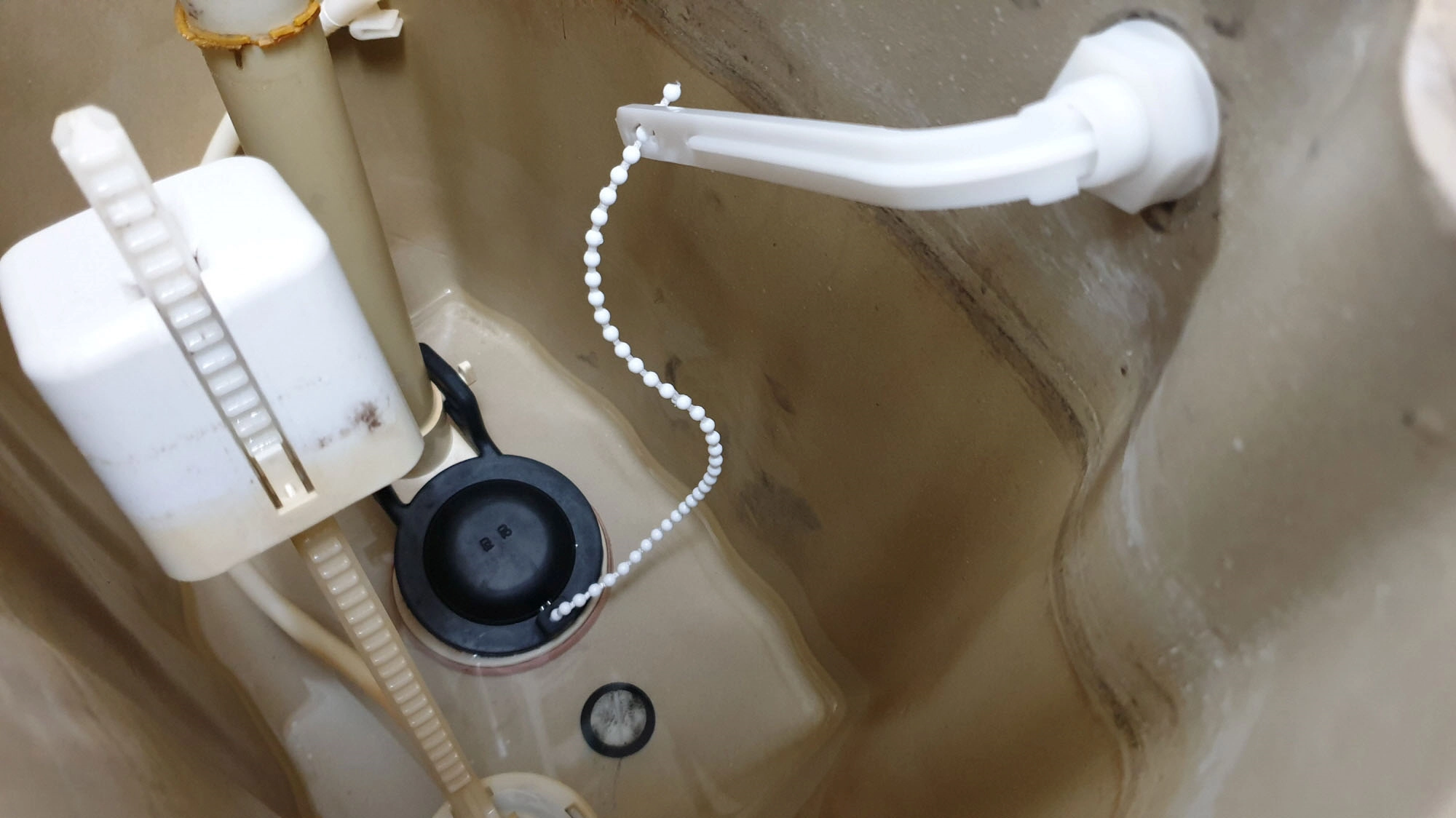 구슬줄 연결 모습