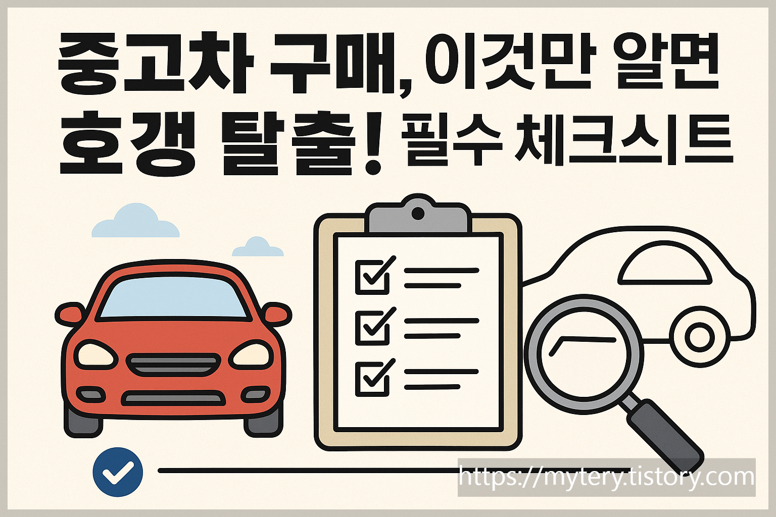 중고차 구매 이것만알면호갱탈출./사진