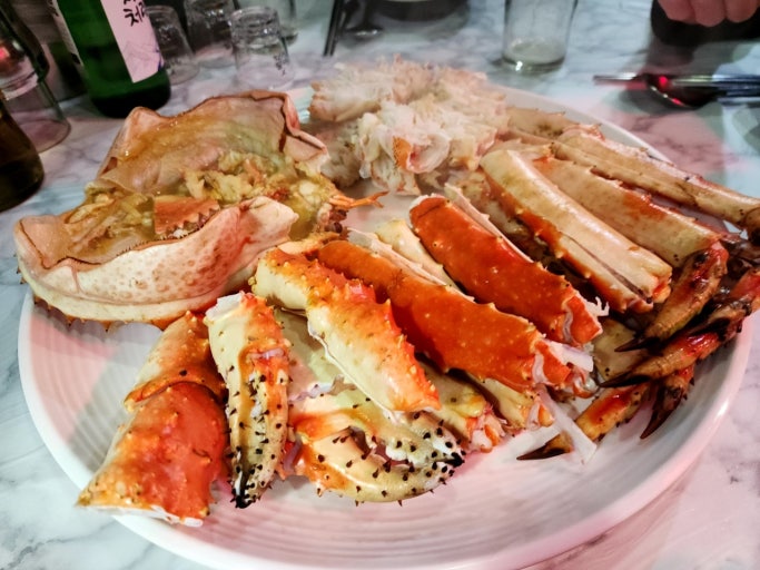 영천수산 킹크랩과 대게