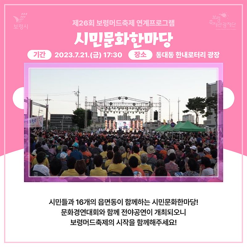 보령 머드축제