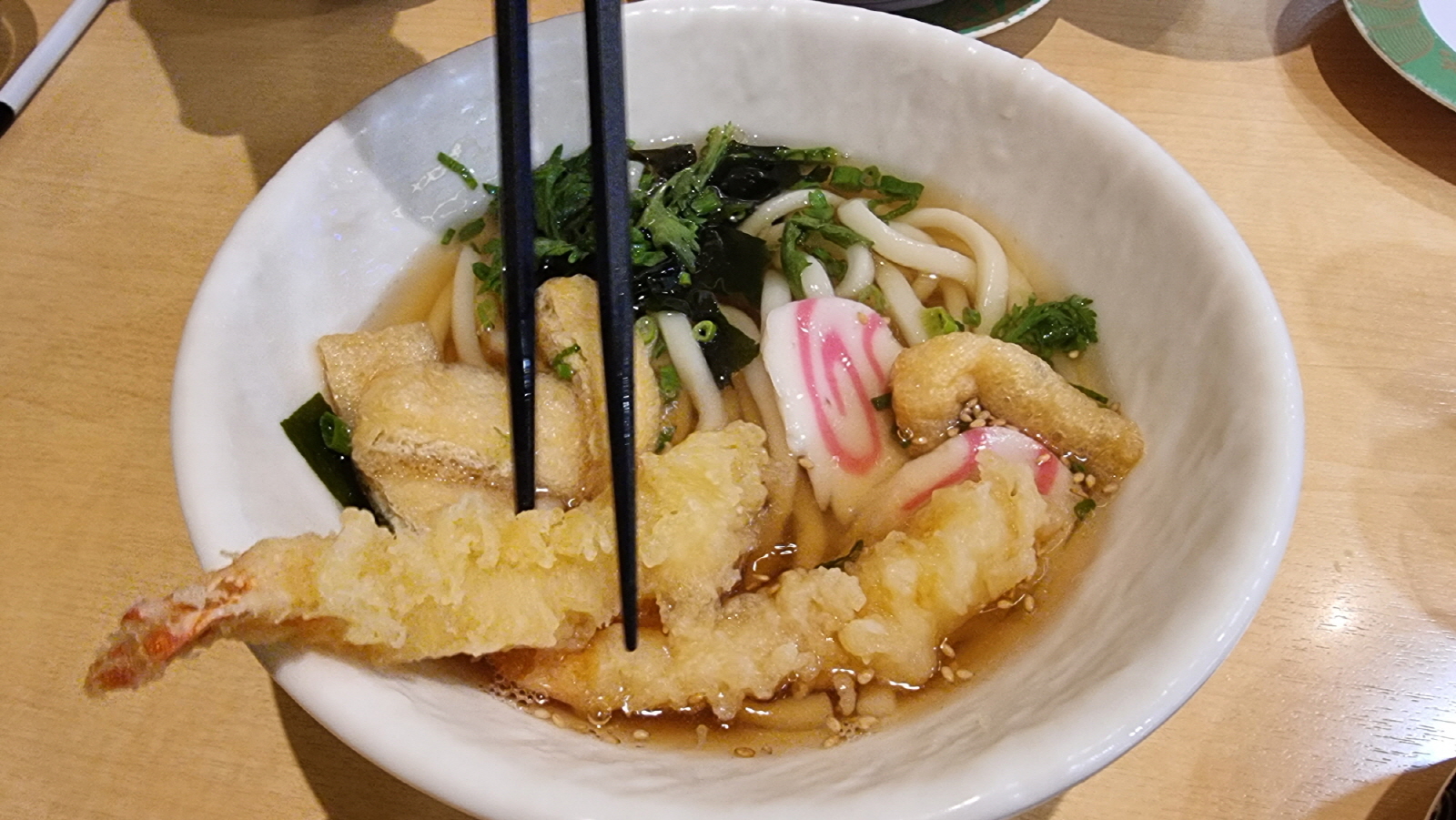 시마스시 튀김우동