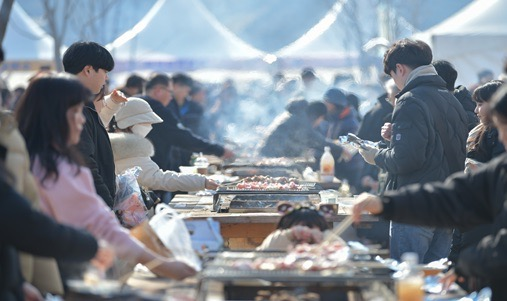 겨울공주 군밤축제