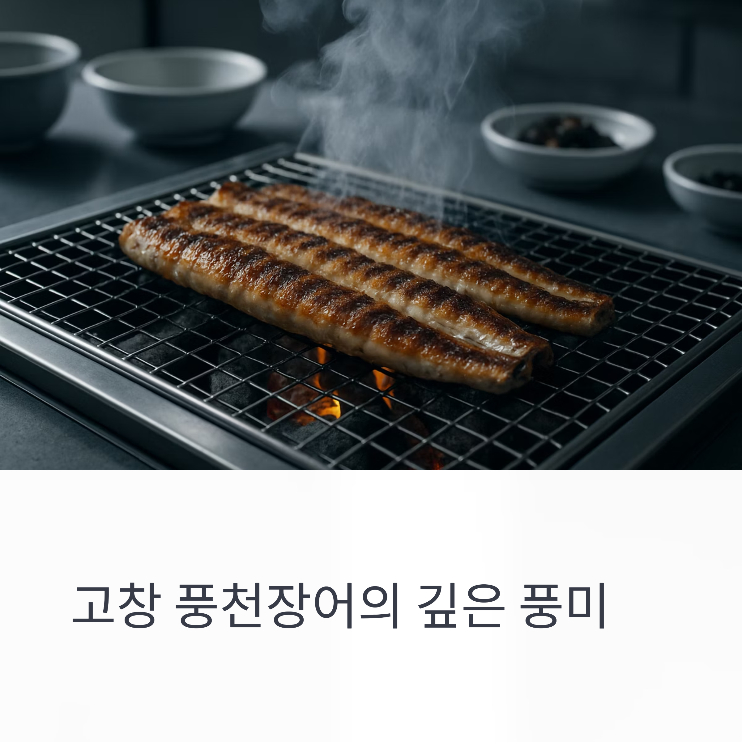 고창에서 맛보는 장어의 정수, 풍천장어의 깊은 풍미