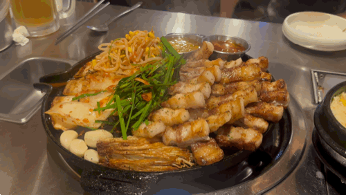 동남지구 임대장 삼겹살