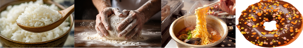 당뇨에 안좋은 밀가루와 곡류