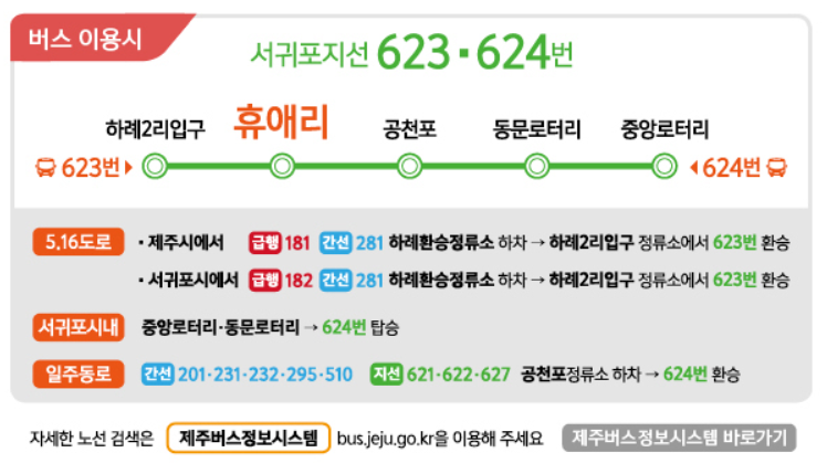 휴애리 핑크뮬리 축제 가는 길