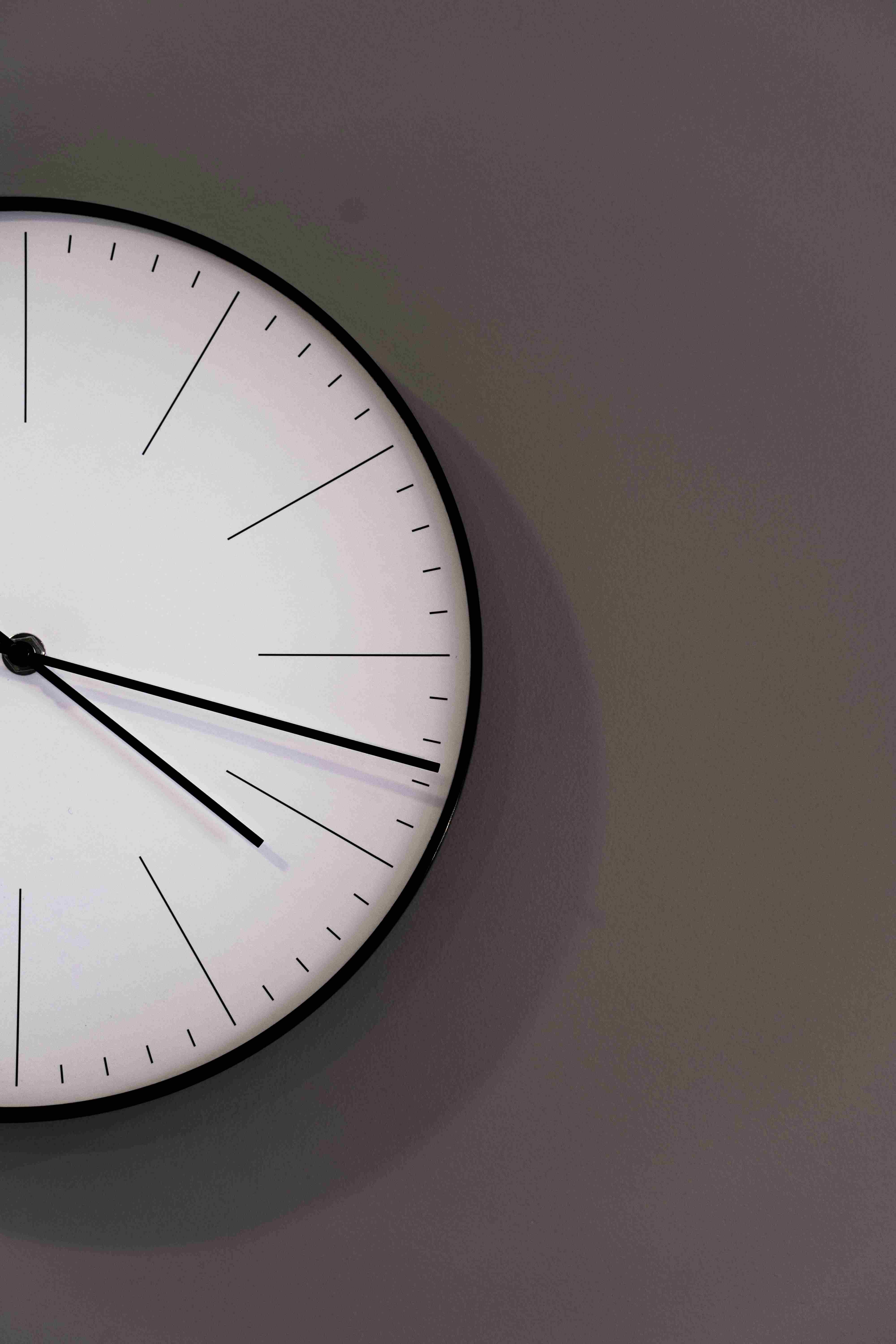 시간 미니멀리즘