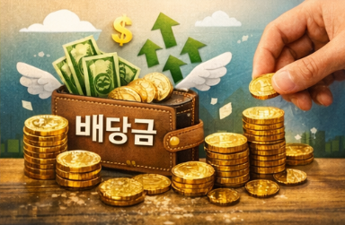 배당금 사진