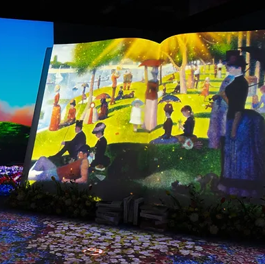 K현대미술관 파리의 휴일 전시회